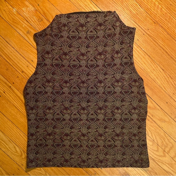 Red Glitter Tank Top - Picture 3 of 5